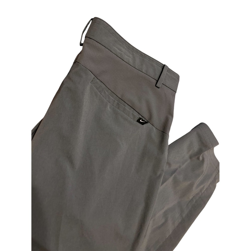 Nike Dri‎ Fit Modern Fit 34x30 gray golf performance pants men's travel office